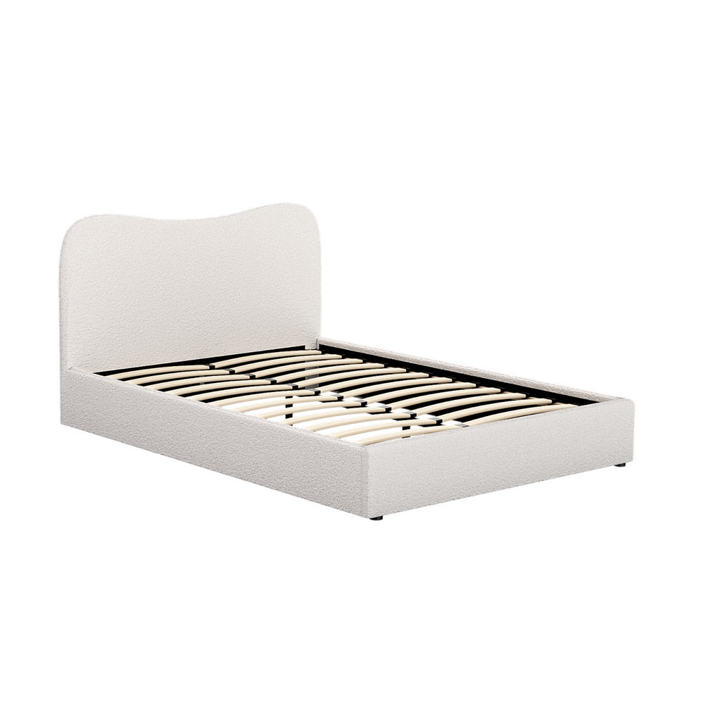 Artiss Bed Frame Double Size Boucle DARA-Baby & Kids > Kid&