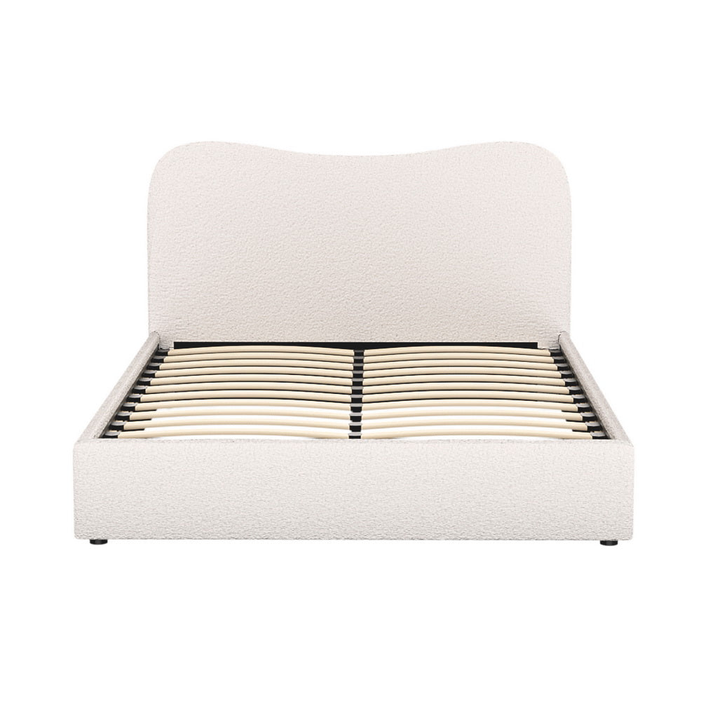 Artiss Bed Frame Double Size Boucle DARA-Baby & Kids > Kid&