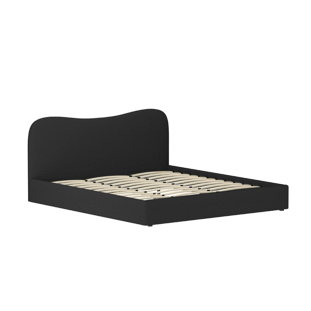 Artiss Bed Frame King Size Boucle DARA-Furniture > Bedroom > Beds & Bed Frames-PEROZ Accessories