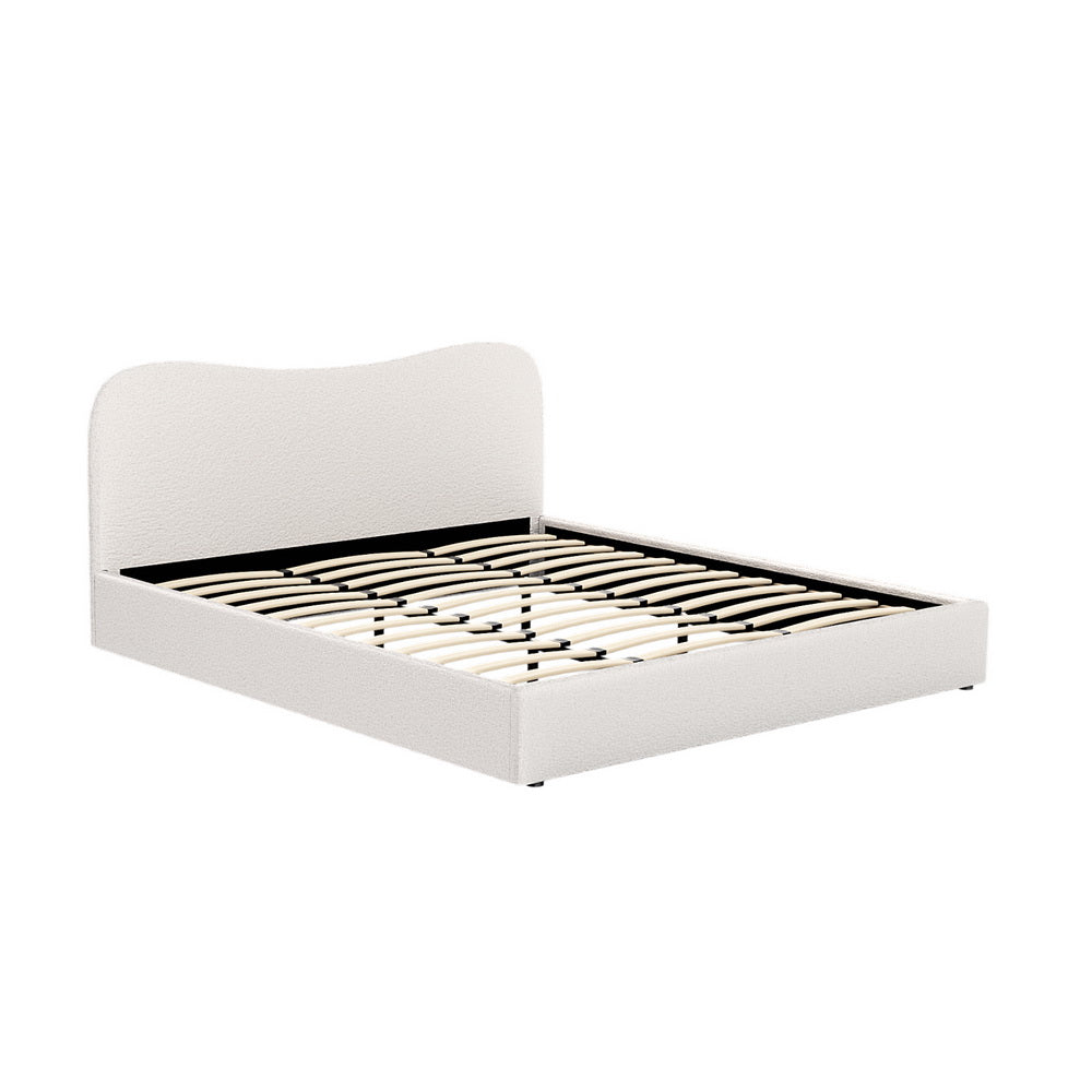 Artiss Bed Frame King Size Boucle DARA-Baby & Kids > Kid&