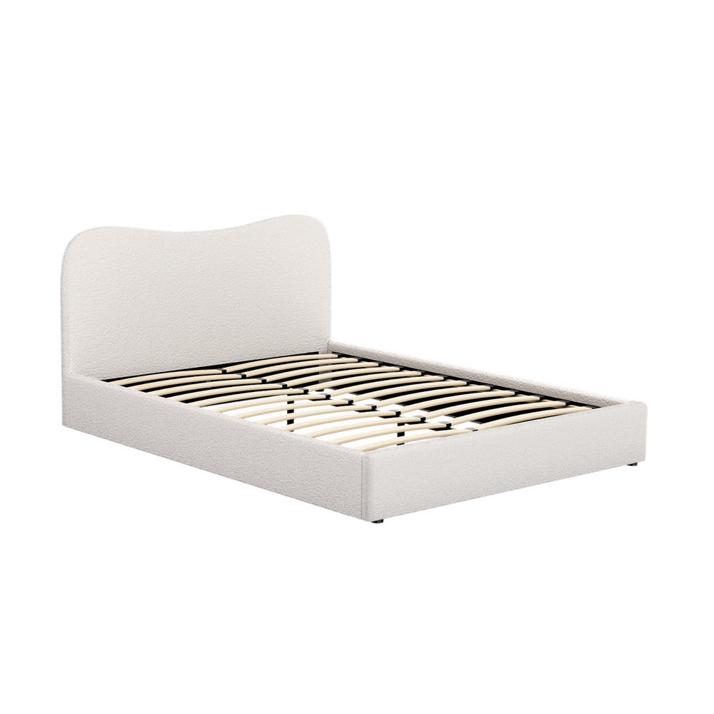 Artiss Bed Frame Queen Size Boucle DARA-Baby & Kids > Kid&