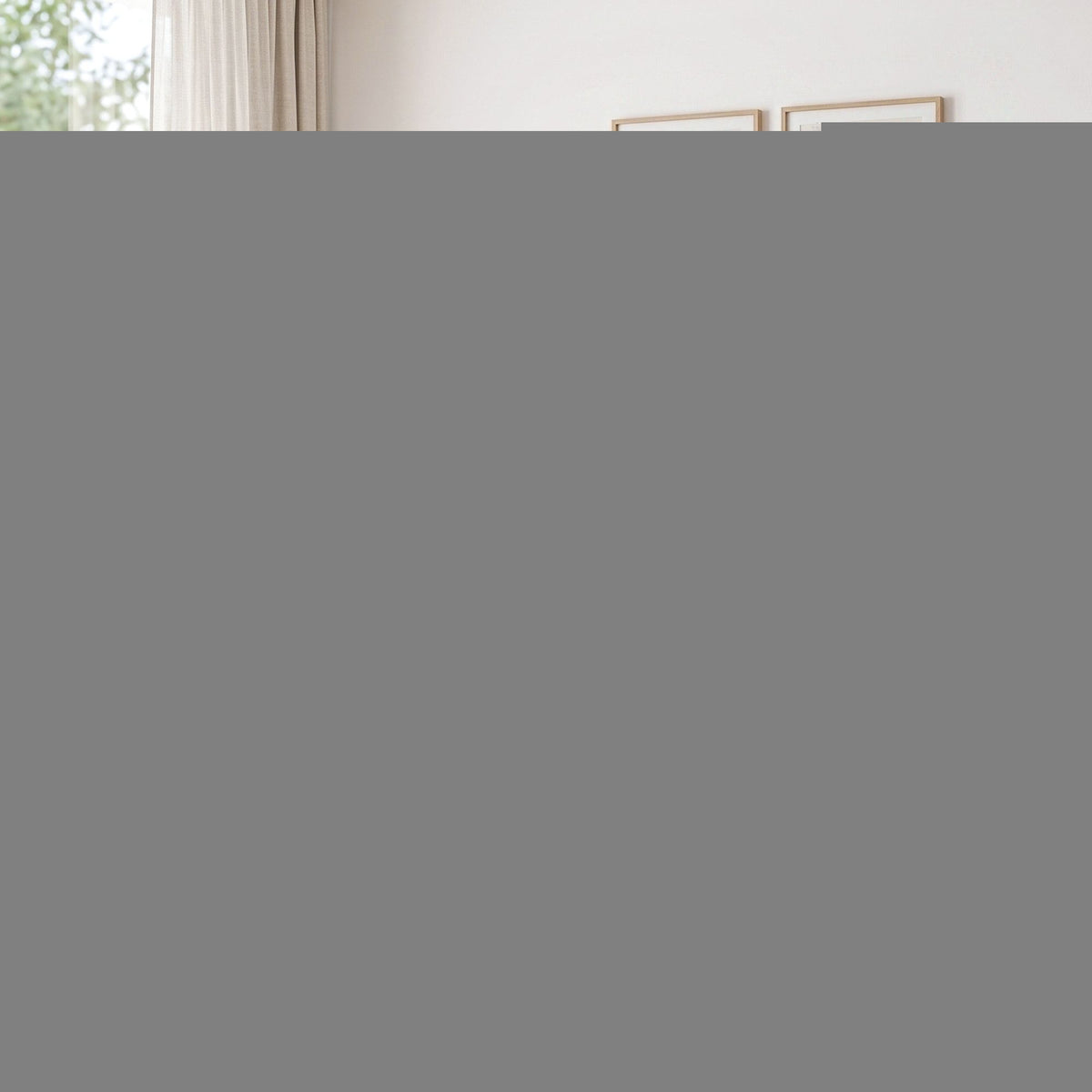 Artiss Queen Bed Frame with Boucle Headboard, Beige, 300kg Capacity