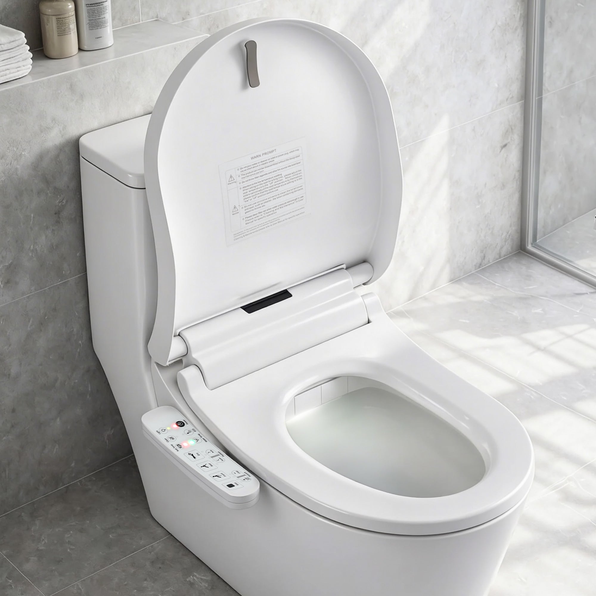 Cefito Smart Electric Bidet Toilet Seat Cover D-Shape SIAA Material Certified-Furniture > Bathroom > Bidets-PEROZ Accessories