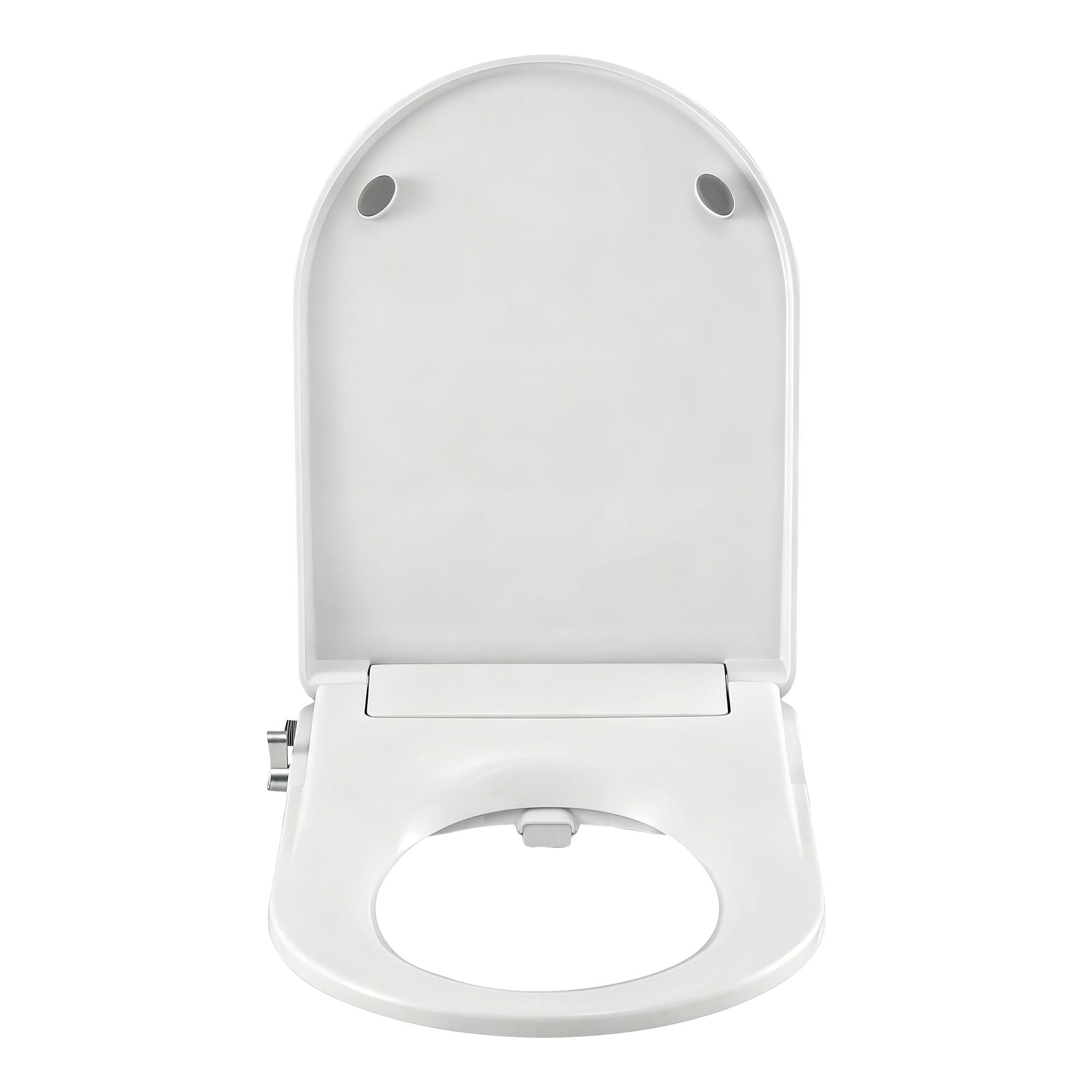 Cefito Non Electric Bidet Toilet Seat D-Shape Dual Nozzle Soft Close WaterMark DIY-Furniture > Bathroom > Bidets-PEROZ Accessories