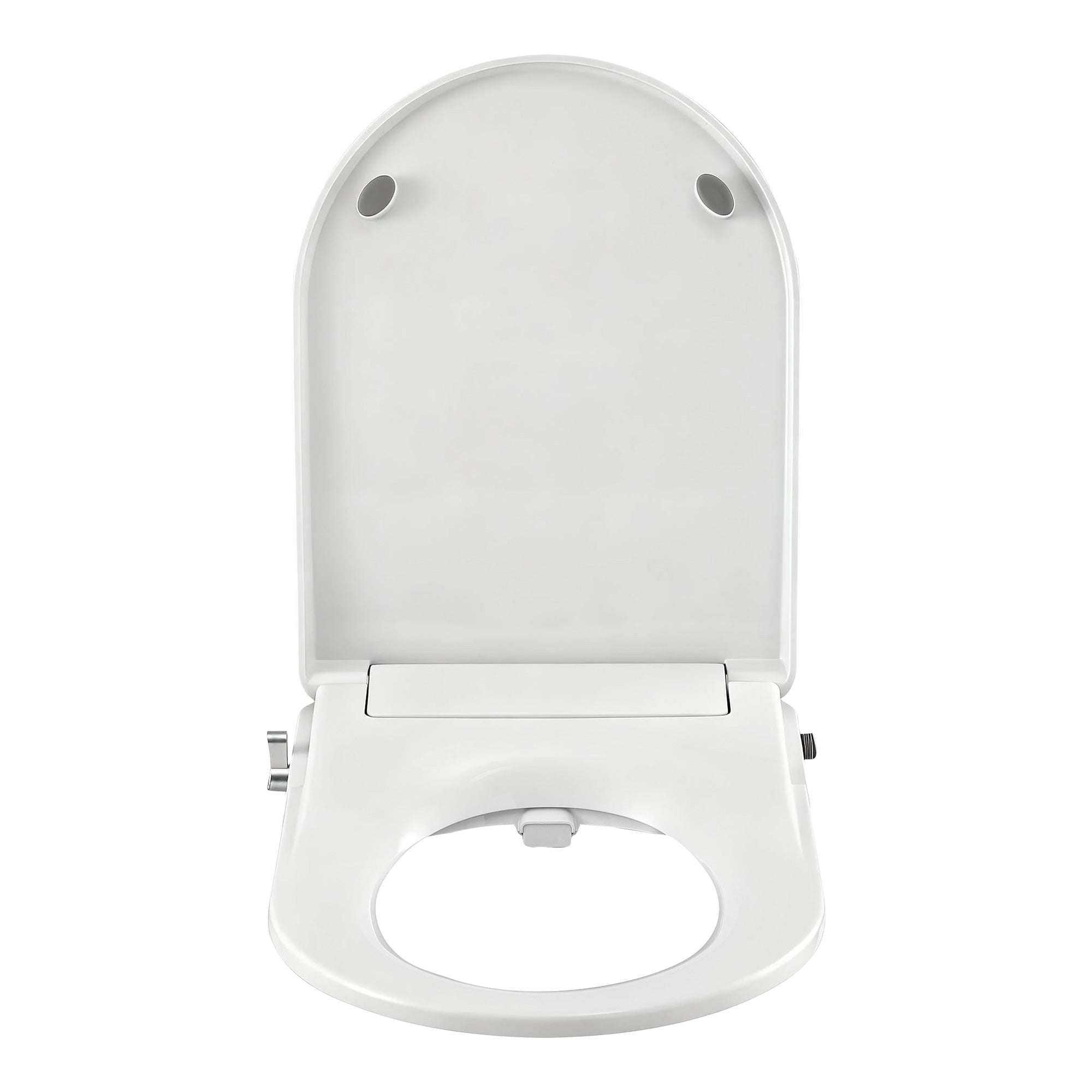 Cefito Non Electric Bidet Toilet Seat D-Shape Dual Nozzle Soft Close WaterMark DIY-Furniture > Bathroom > Bidets-PEROZ Accessories