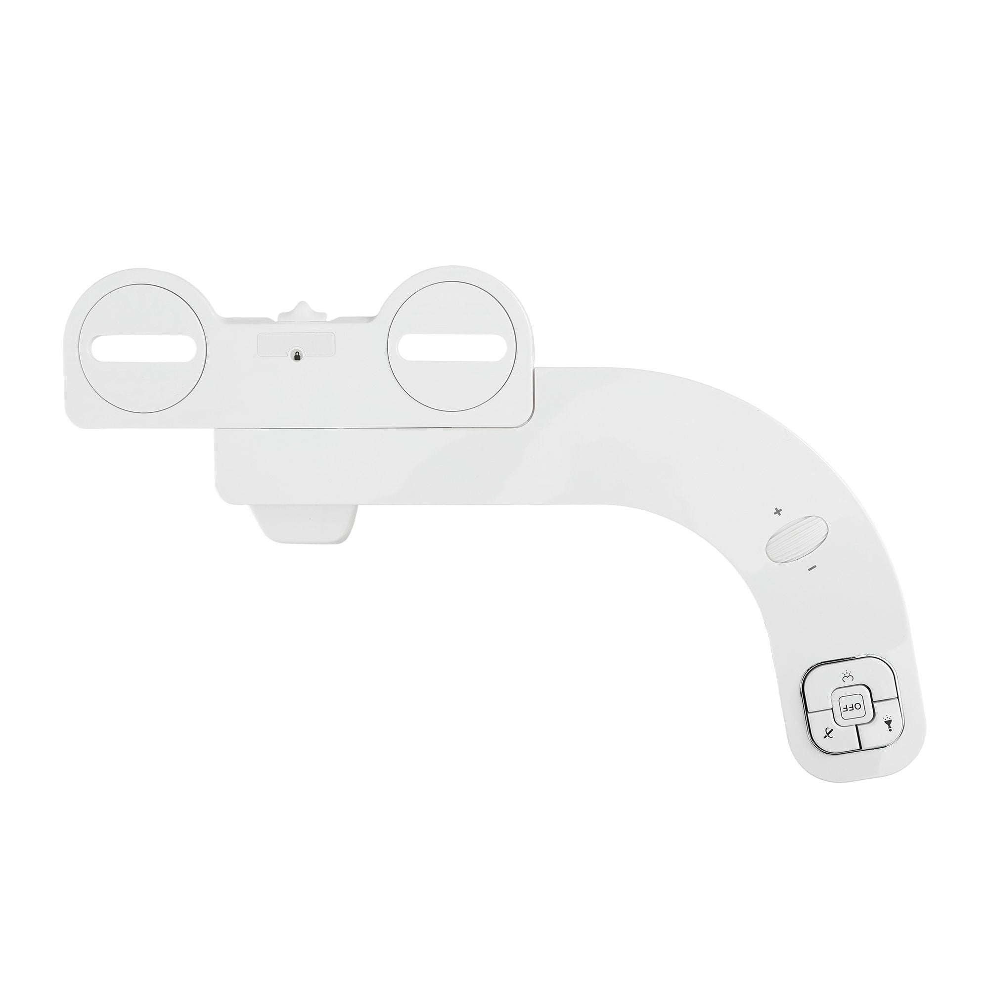 Cefito Ultra-Slim Bidet Attachment Detachable Bidet with Self-Cleaning Dual Nozzle Non-Electric Adjustable Water Pressure, Cold Water Toilet Bide-Home & Garden > Bathroom Accessories > Toilet & Bidet Accessories-PEROZ Accessories