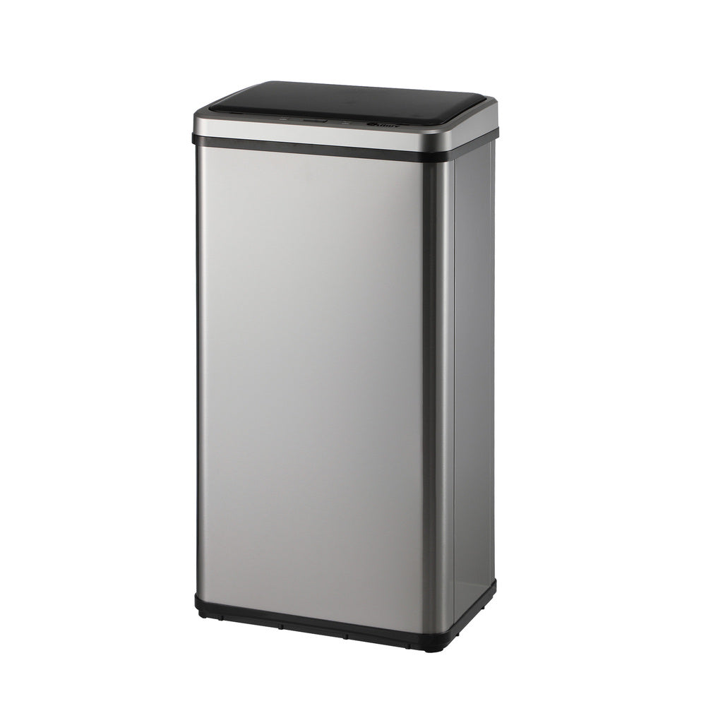 Oikiture 50L Motion Sensor Bin Automatic Silver-Sensor Bin-PEROZ Accessories