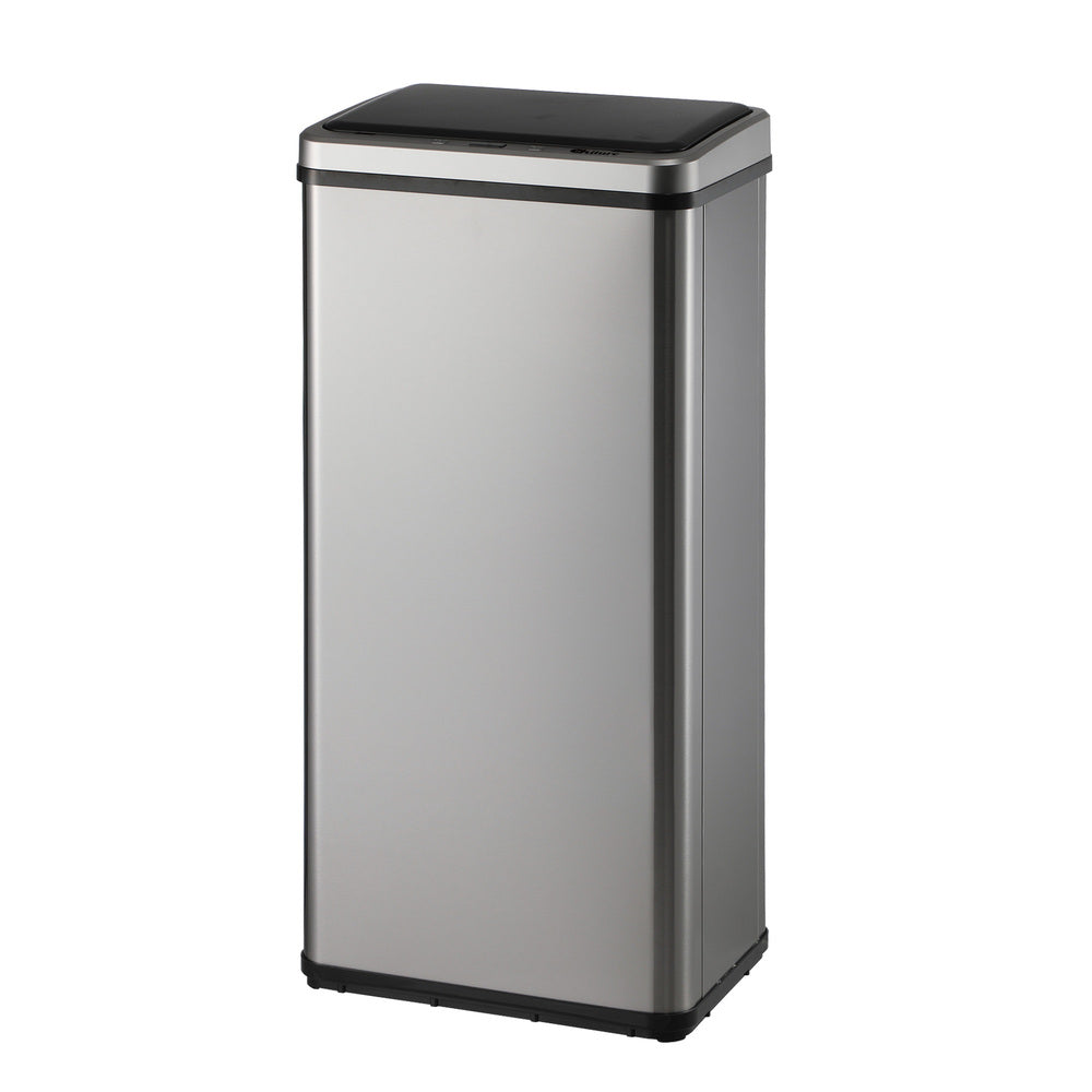 Oikiture 60L Motion Sensor Bin Automatic Silver-Sensor Bin-PEROZ Accessories