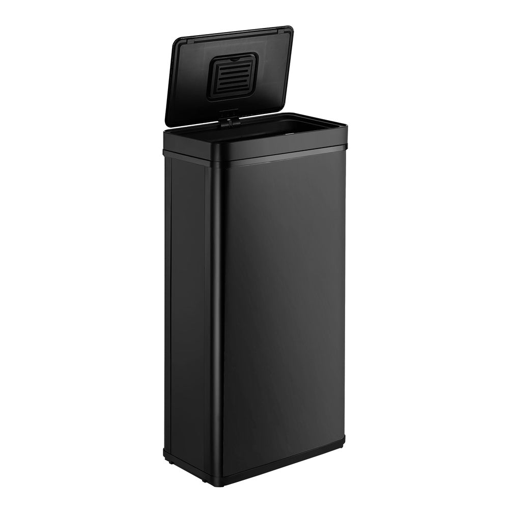 Oikiture 75L Motion Sensor Bin Automatic Rubbish Trash Can Black-Sensor Bin-PEROZ Accessories
