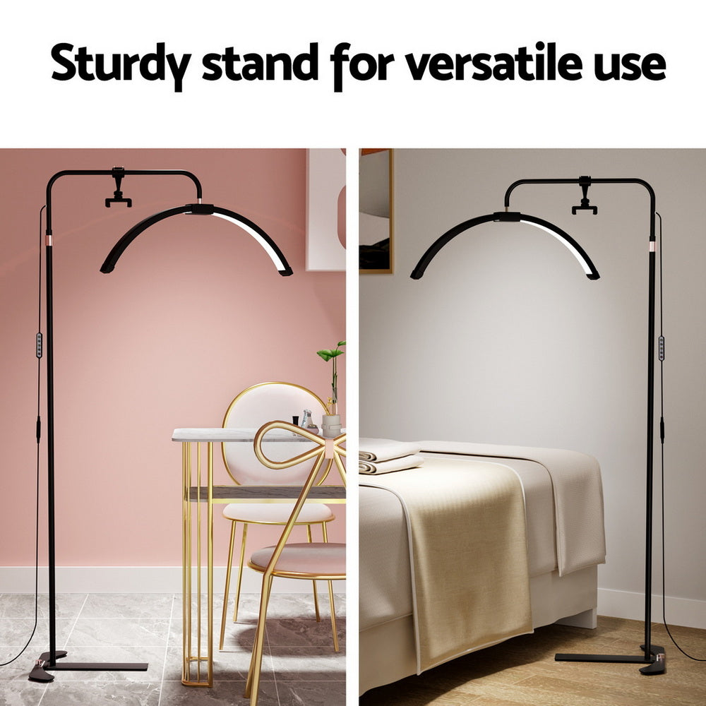 Embellir LED Beauty Light Half Moon Lamp Makeup Tattoo Eyelash Extensions Salon-Health & Beauty > Makeup > Makeup Mirrors-PEROZ Accessories