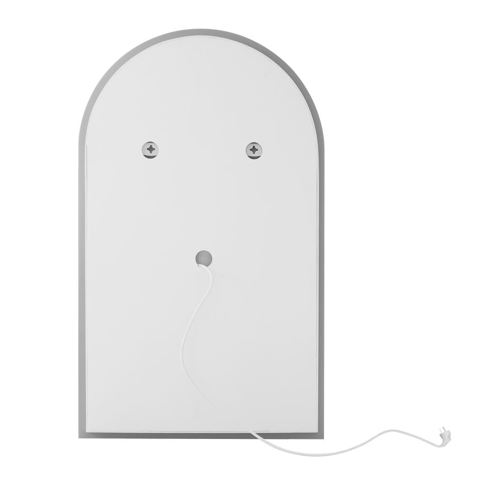 Welba LED Arched Bathroom Mirror Anti-fog Smart 100x60cm-Bathroom Mirrors-PEROZ Accessories