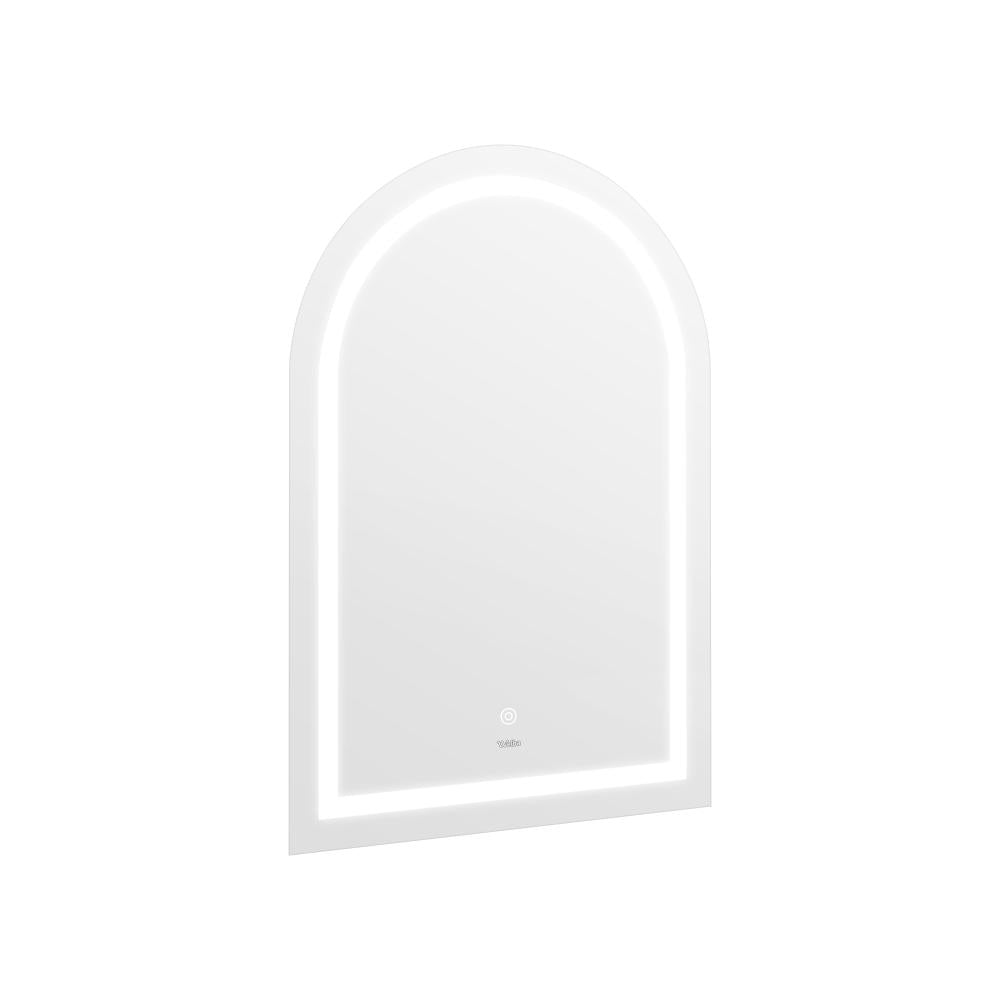 Welba LED Arched Bathroom Mirror Anti-fog Smart 86x50cm-Bathroom Mirrors-PEROZ Accessories