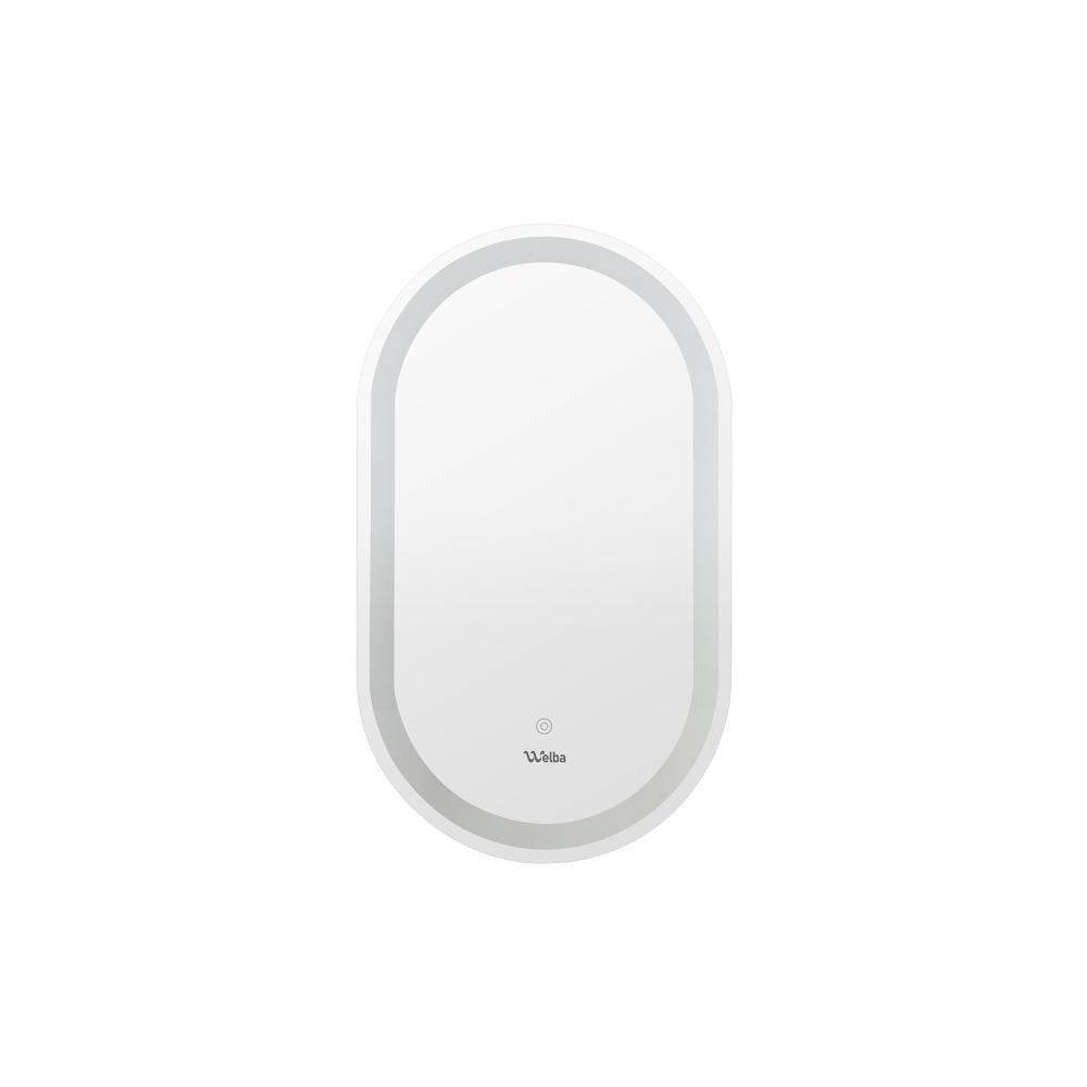 Oikiture Oval Bathroom LED Mirror 750 x 75cm Wall Mirror Makeup Vanity Mirror-Bathroom Mirrors-PEROZ Accessories