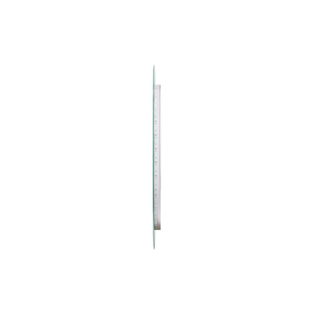 Oikiture Oval Bathroom LED Mirror 750 x 75cm Wall Mirror Makeup Vanity Mirror-Bathroom Mirrors-PEROZ Accessories