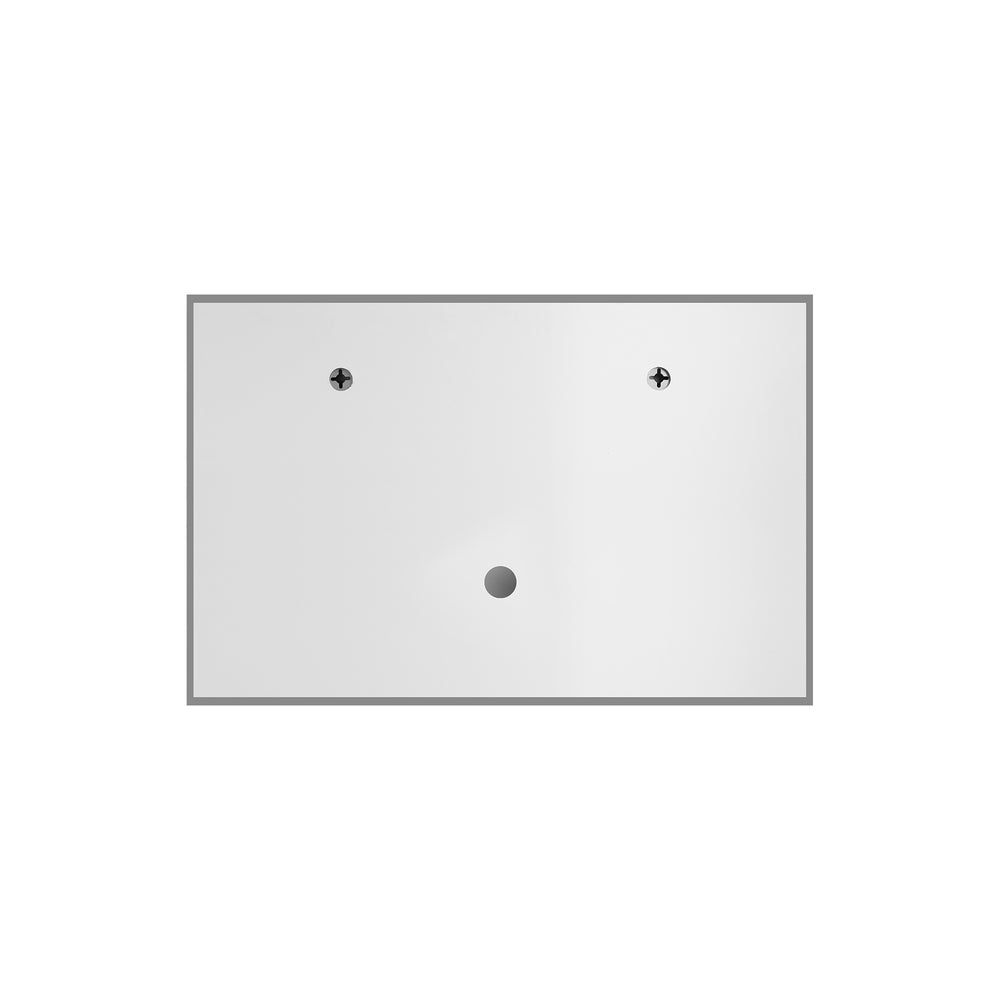 Oikiture 80 x 60cm Bathroom LED Mirror Vanity Mirror Wall Mounted Makeup Mirror-Bathroom Mirrors-PEROZ Accessories