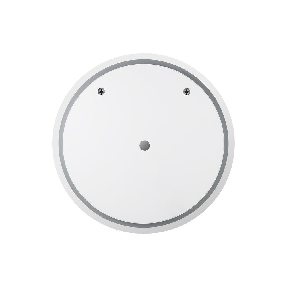 Oikiture Bathroom LED Mirror 70cm Round Wall Mounted-Bathroom Mirrors-PEROZ Accessories