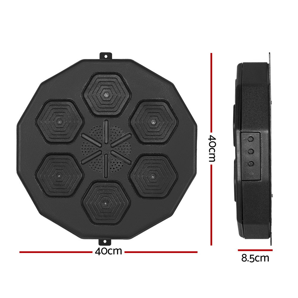 Everfit Music Boxing Machine Bluetooth Target Punching USB Chargeable Home Gym-Sports & Fitness > Exercise, Gym & Fitness > Boxing & Martial Arts-PEROZ Accessories