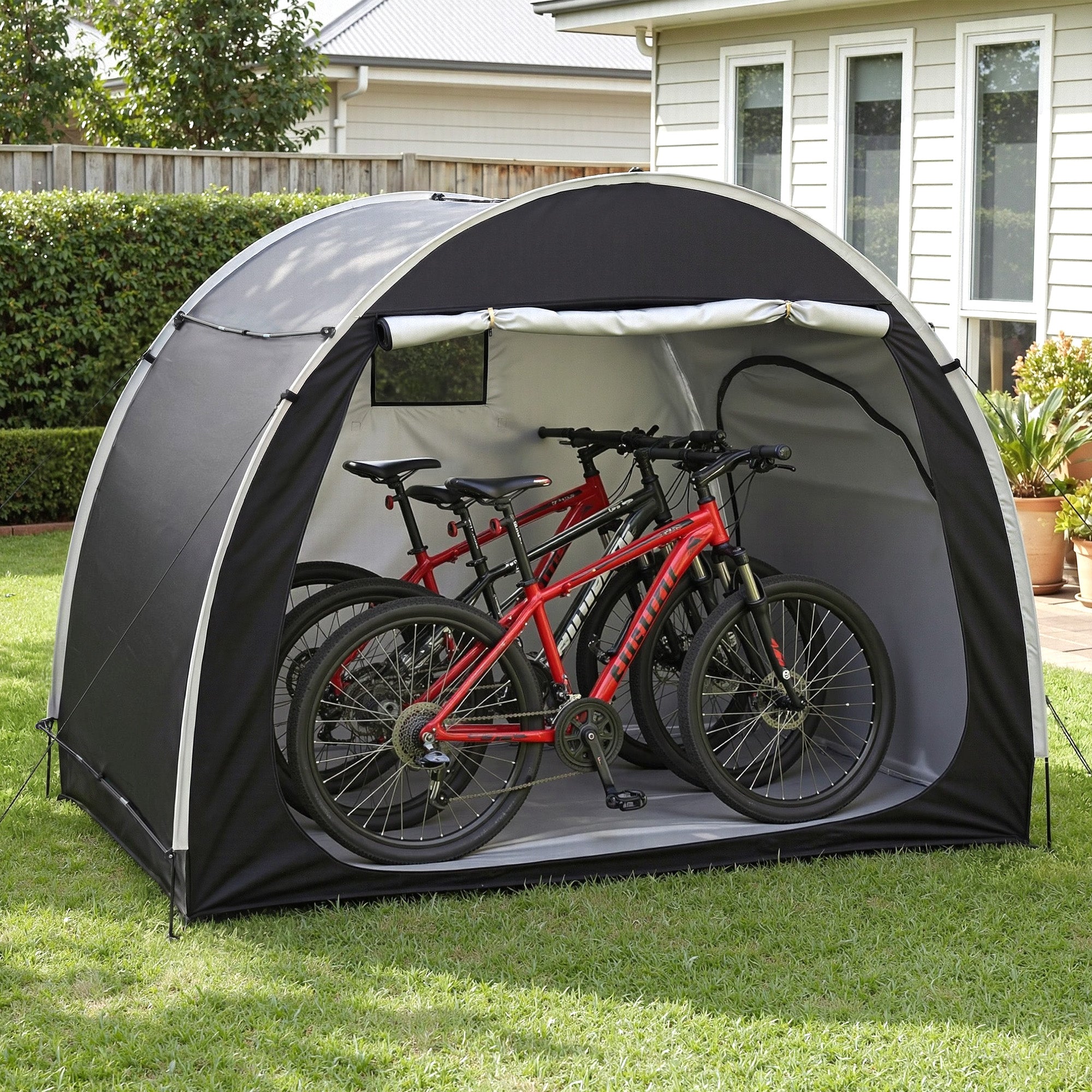 Giantz Bike Storage Tent Outdoor Waterproof UV Resistant Shelter w/ Ventilation-Home & Garden > Travel > Duffel Bags-PEROZ Accessories