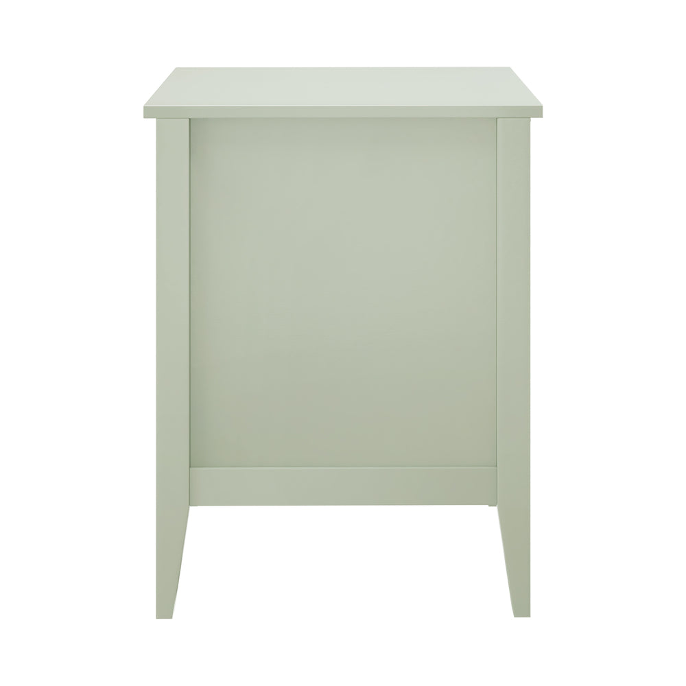 Oikiture Bedside Tables Set of 2 Side End Nightstand Green-Bedside Table-PEROZ Accessories