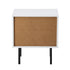 Oikiture Bedside Tables Storage Cabinet Wood White-BedSide Tabless-PEROZ Accessories