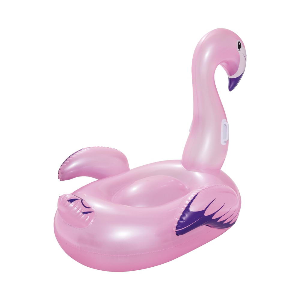 Bestway Kids Flamingo Rider Ride On Float Floating Seat Pool Lounger 1.27Mx1.27M-Home & Garden > Pool & Accessories > Pool Toys & Inflatables-PEROZ Accessories