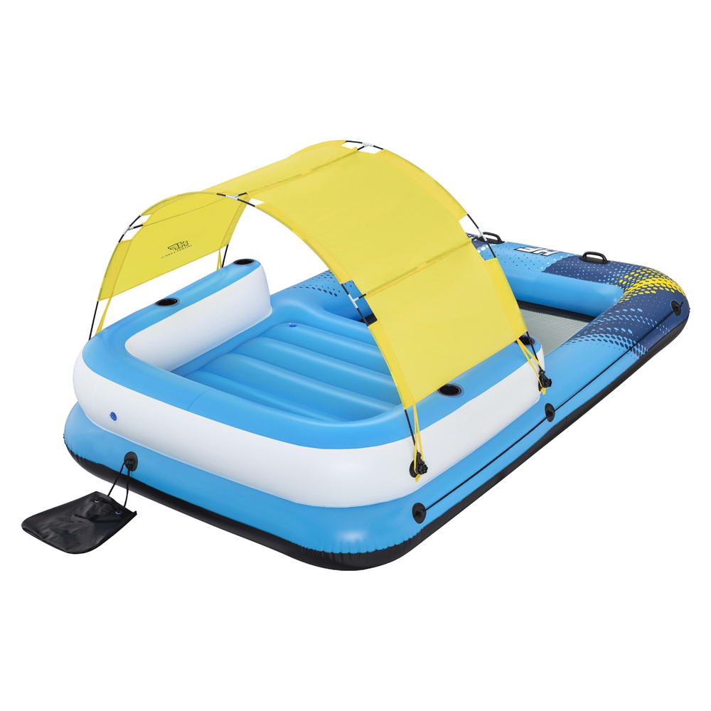 Bestway Inflatable Floating Island Float Lounger Sunshade Pool Bed 3.05Mx1.86M-Home & Garden > Pool & Accessories > Pool Toys & Inflatables-PEROZ Accessories