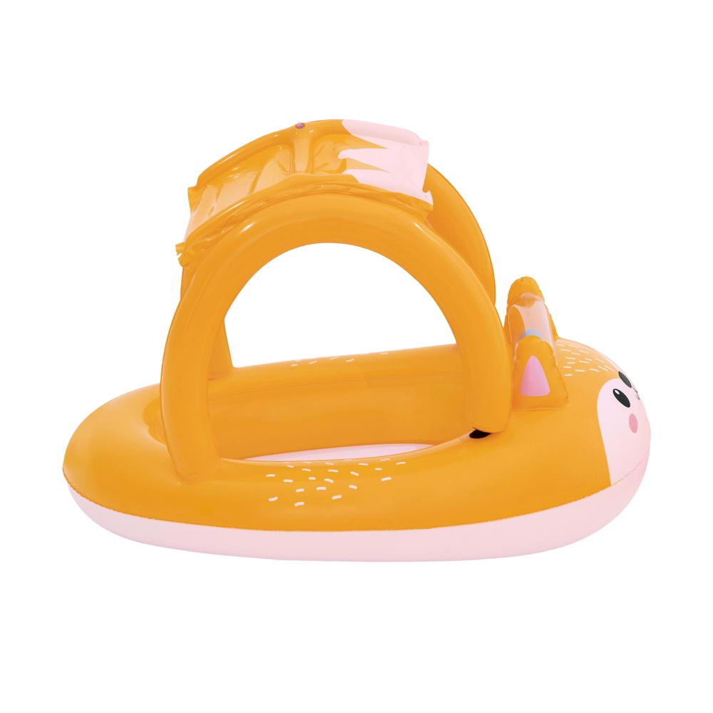 Bestway Kids Inflatable Fox Swim Float Floating Seat Canopy Pool Toys 94x66CM-Home & Garden > Pool & Accessories > Pool Toys & Inflatables-PEROZ Accessories