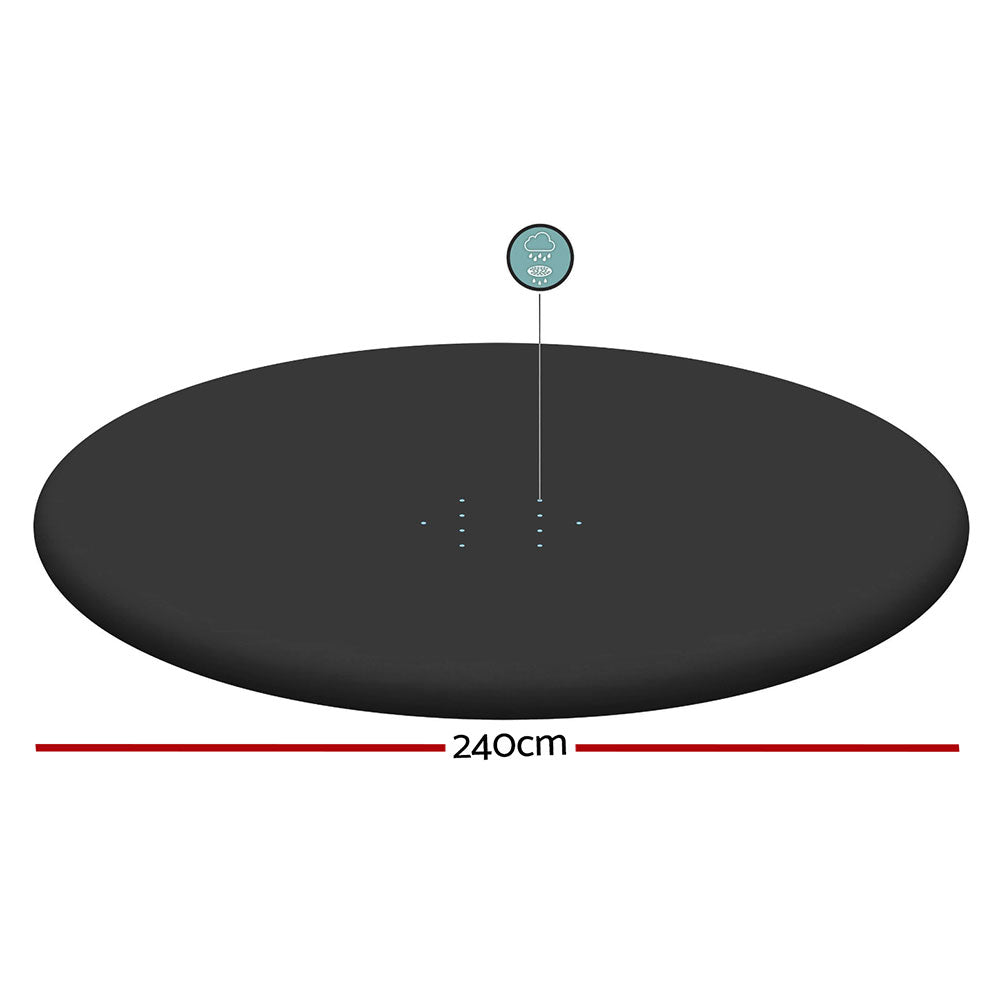 Bestway Pool Cover Fits 2.44m Above Ground Swimming Pool PVC Blanket-Home & Garden > Pool & Accessories > Pool Covers & Accessories-PEROZ Accessories