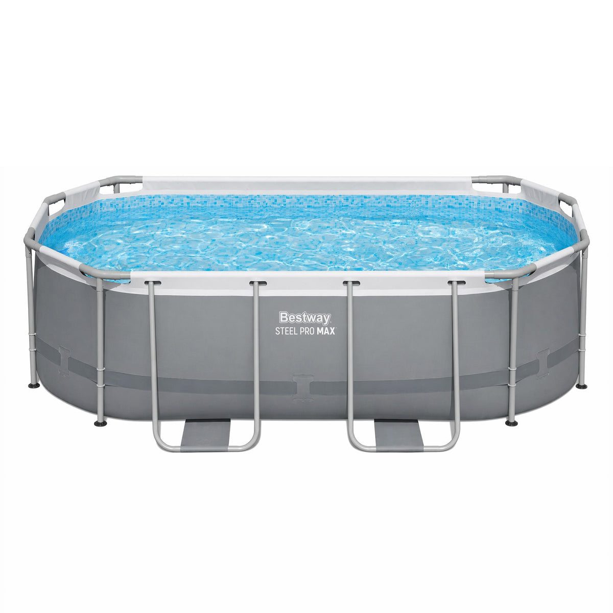 Bestway Swimming Pools 305cm x 200cm x 84cm Steel Above Ground Backyard Pool Set-Home & Garden > Pool & Accessories > Swimming Pools-PEROZ Accessories