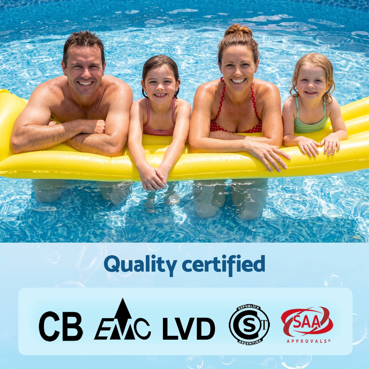Bestway Swimming Pools 396cm x 107cm Steel Above Ground Canopy Backyard Pool Set White-Home & Garden > Pool & Accessories > Swimming Pools-PEROZ Accessories