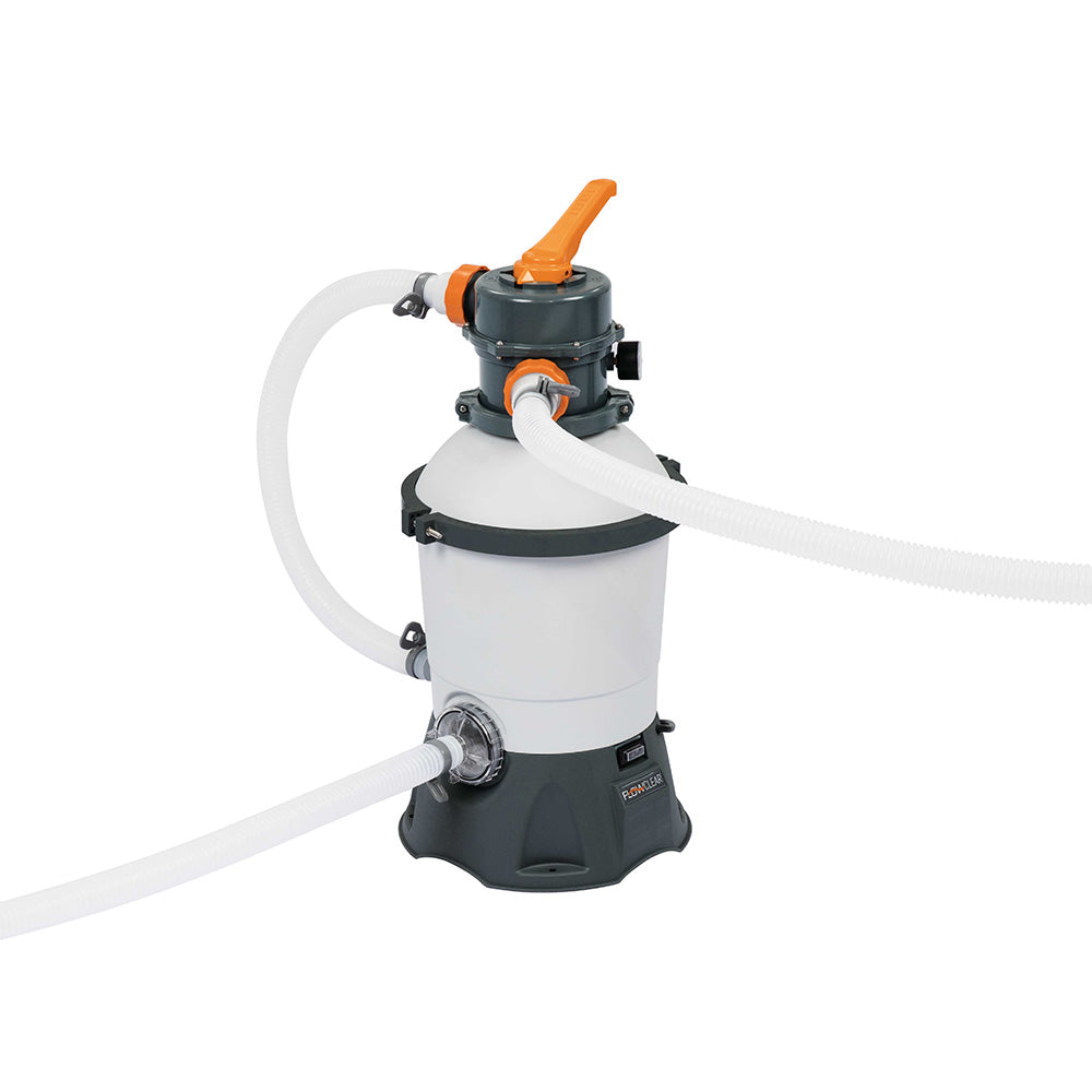 Bestway Pool Pump Sand Filter 800GPH 3028L/H Pools Flowclear Filters-Home & Garden > Pool & Accessories > Swimming Pools-PEROZ Accessories