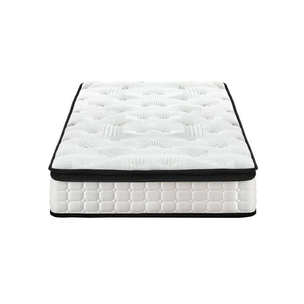 Bedra Single Mattress 22CM Cool Gel Foam Bonnell Spring with Pillow-Mattress-PEROZ Accessories