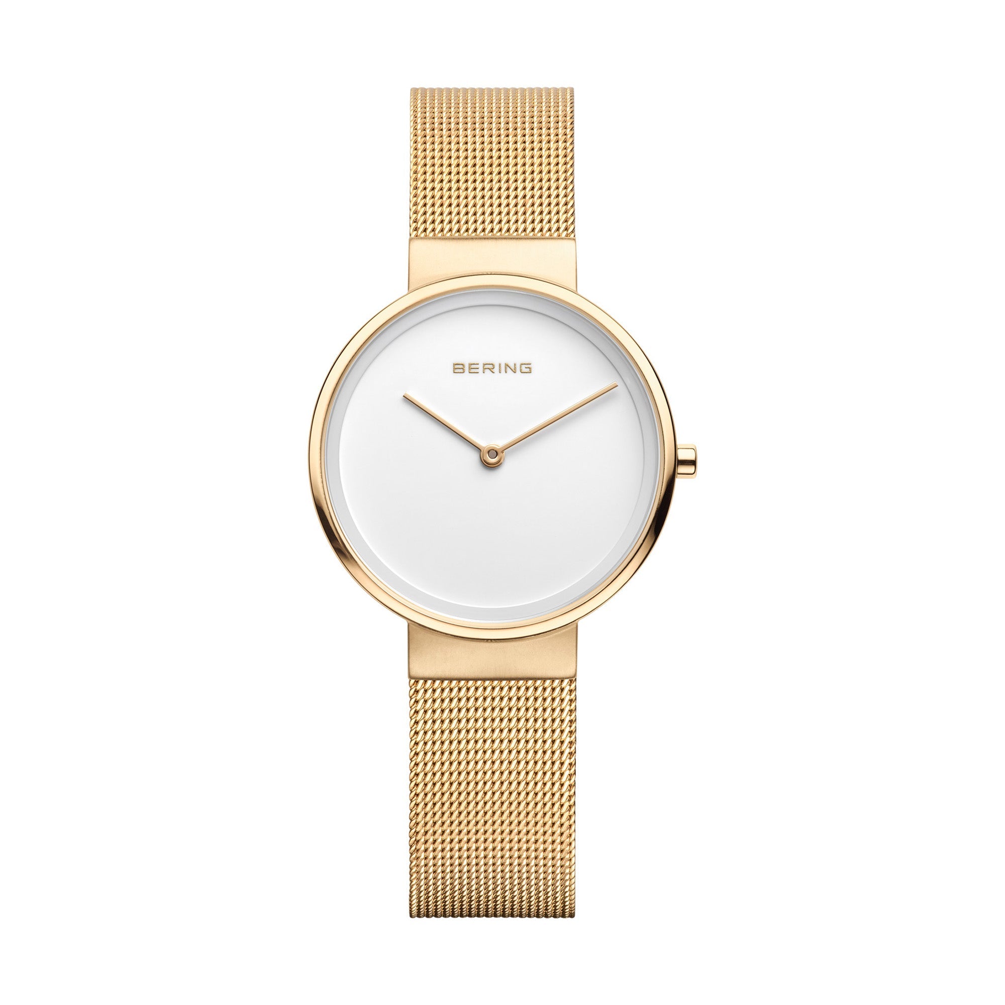 Bering Classic 31mm Gold Milanese Strap Watch-PEROZ Accessories