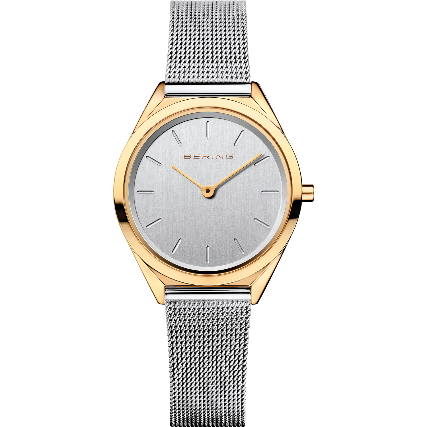 Bering Ladies Ultra Slim Silver Watch-PEROZ Accessories