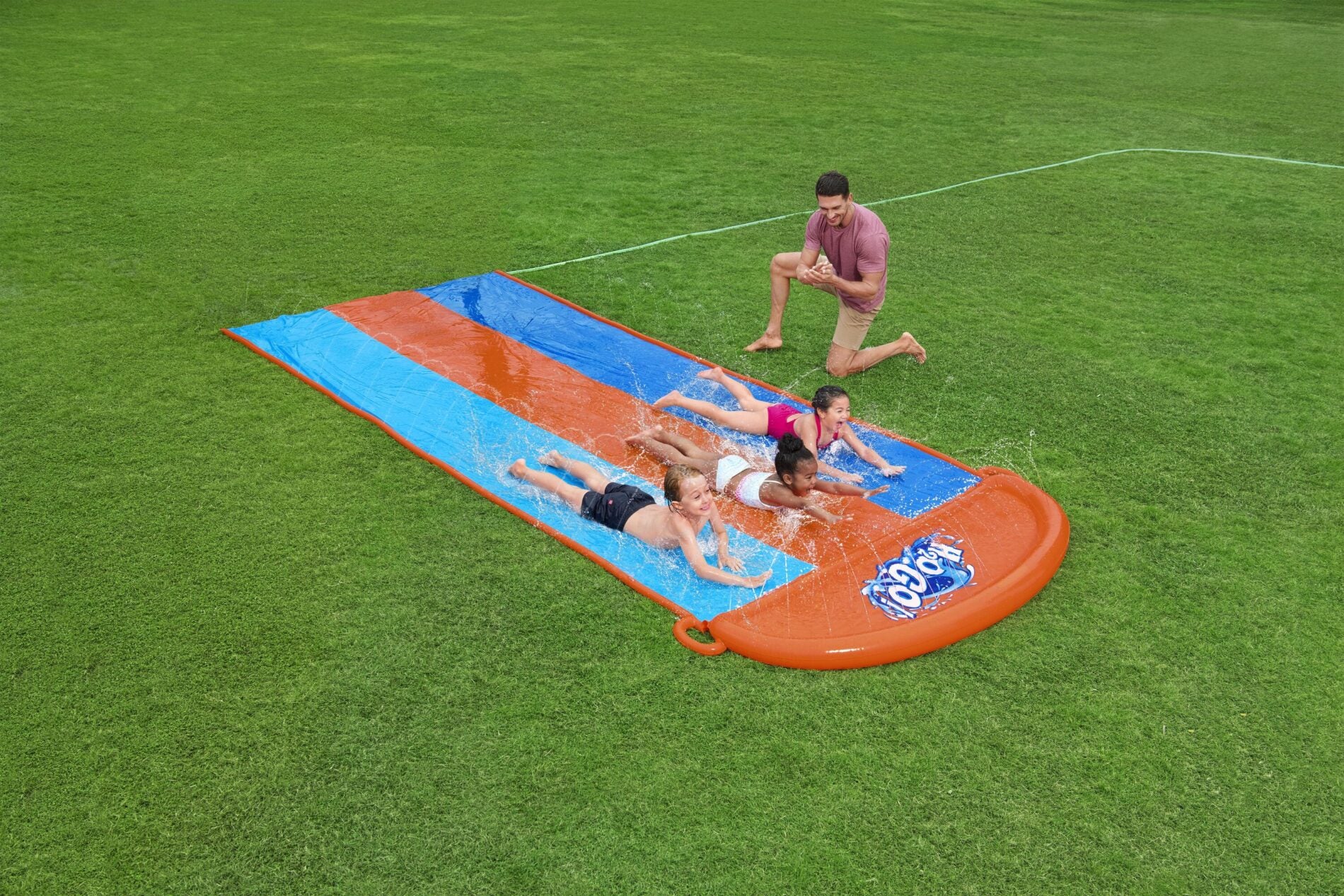 Bestway 4.88m Water Triple Slide-Home & Garden > Pool & Accessories > Pool Toys & Inflatables-PEROZ Accessories