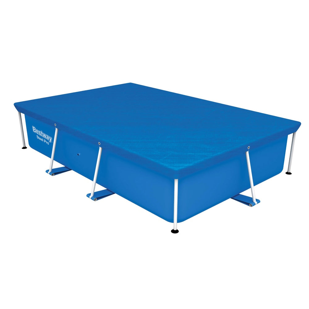 Bestway Pool Cover 264x174cm Rectangle Swimming Pool PE Shelter Fits 259x170cm Pools-Home & Garden > Pool & Accessories > Swimming Pools-PEROZ Accessories