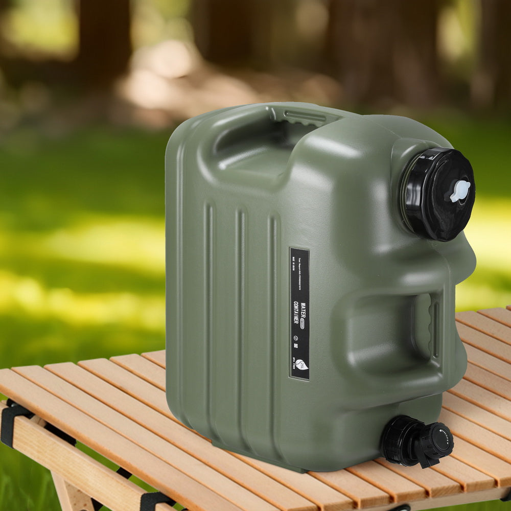 Weisshorn 25L Water Container Jerry Can Bucket Camping Outdoor Storage Tank-Outdoor Recreation > Camping > Portable Toilets & Showers-PEROZ Accessories