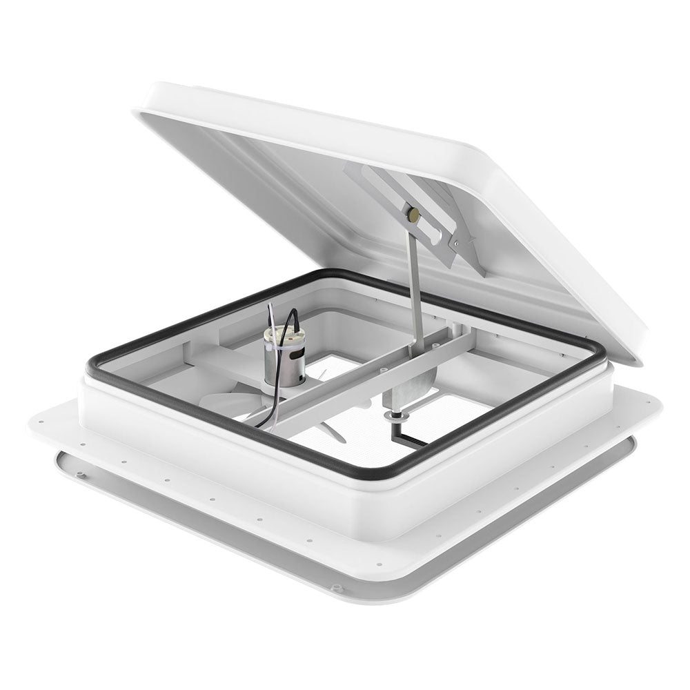 Weisshorn Caravan Roof Vent Fan Air Exhaust Hatch 12V RV Motorhome Camper White-Outdoor Recreation > Camping > Caravan Accessories-PEROZ Accessories