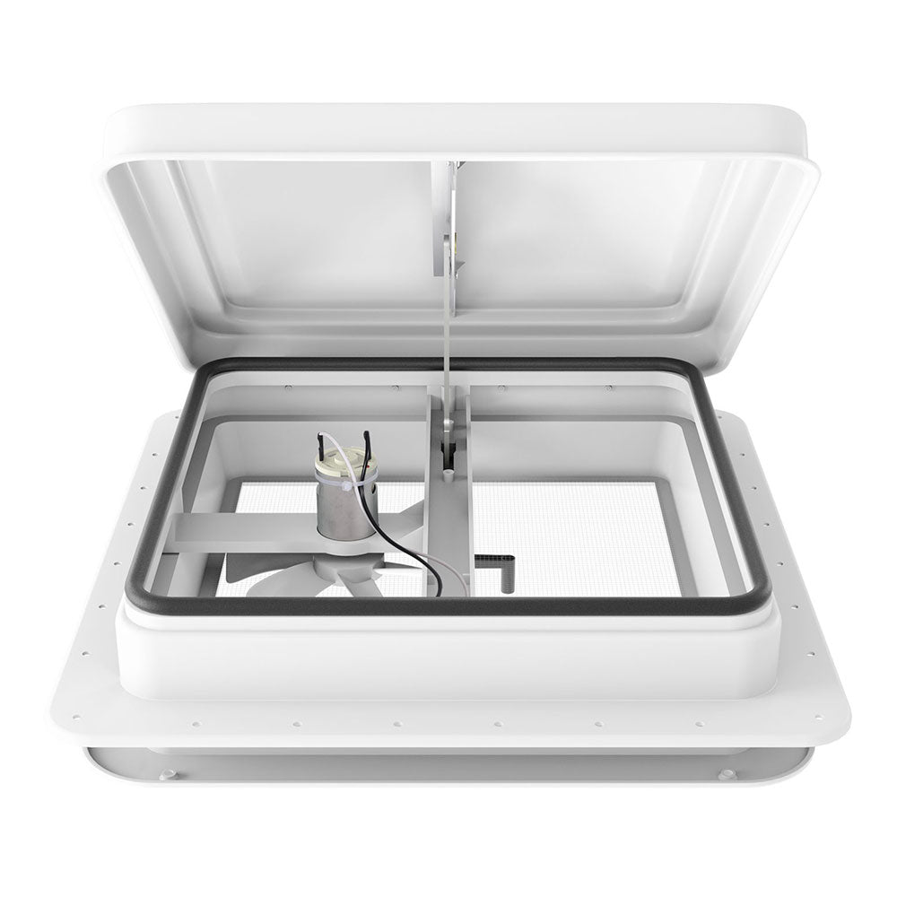 Weisshorn Caravan Roof Vent Fan Air Exhaust Hatch 12V RV Motorhome Camper White-Outdoor Recreation > Camping > Caravan Accessories-PEROZ Accessories