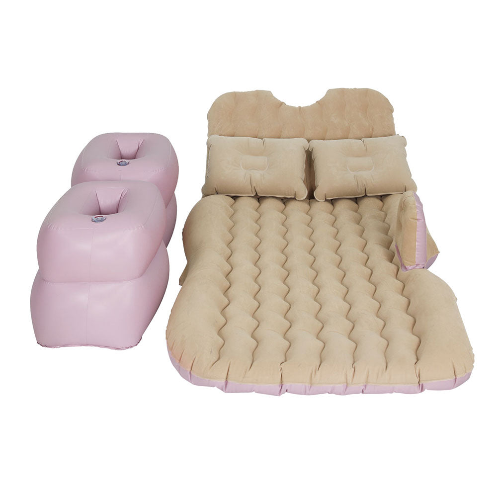 Weisshorn Car Mattress 176x80 Inflatable SUV Back Seat Camping Bed Beige-Mattress-PEROZ Accessories