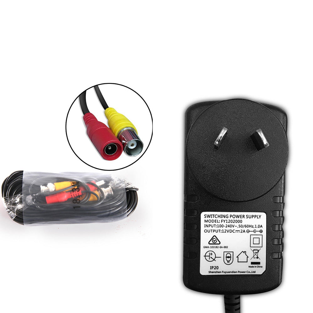 UL-tech CCTV Security System 8CH DVR 8 Cameras 1TB Hard Drive-CCTV-PEROZ Accessories