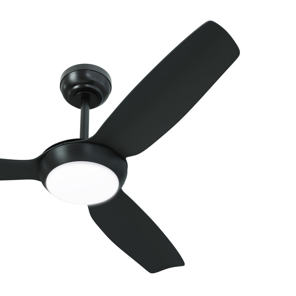 Vevare 52" Ceiling Fan with Light DC Remote Control 5 Speed Black-Ceiling Fan-PEROZ Accessories