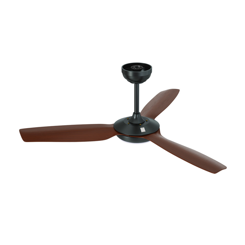 Vevare 52" Ceiling Fan with Light DC Remote Control 5 Speed Walnut-Ceiling Fan-PEROZ Accessories