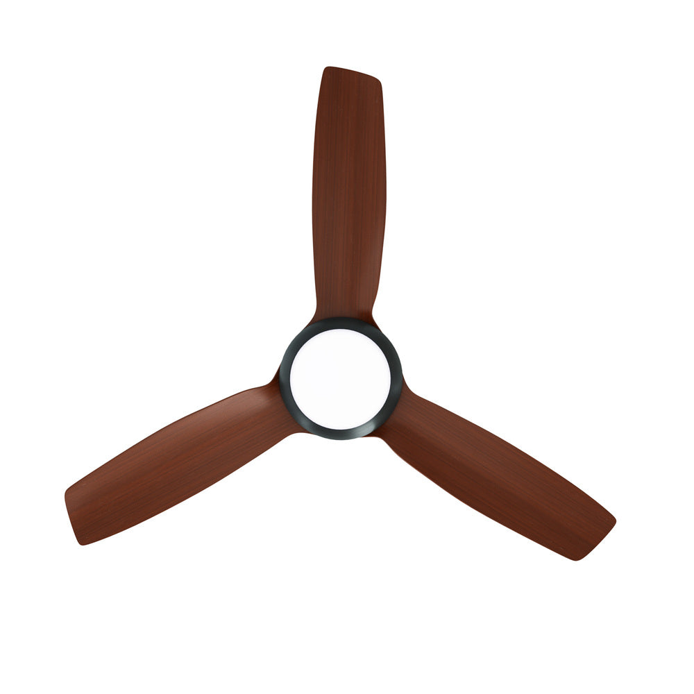Vevare 52" Ceiling Fan with Light DC Remote Control 5 Speed Walnut-Ceiling Fan-PEROZ Accessories