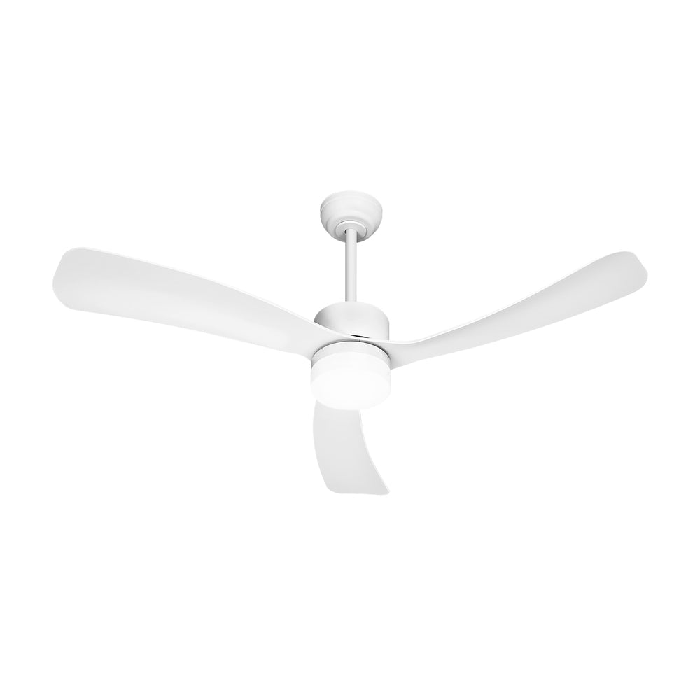 Vevare 52" Ceiling Fan LED Light 5 Speed Fans Remote Control White-Ceiling Fan-PEROZ Accessories