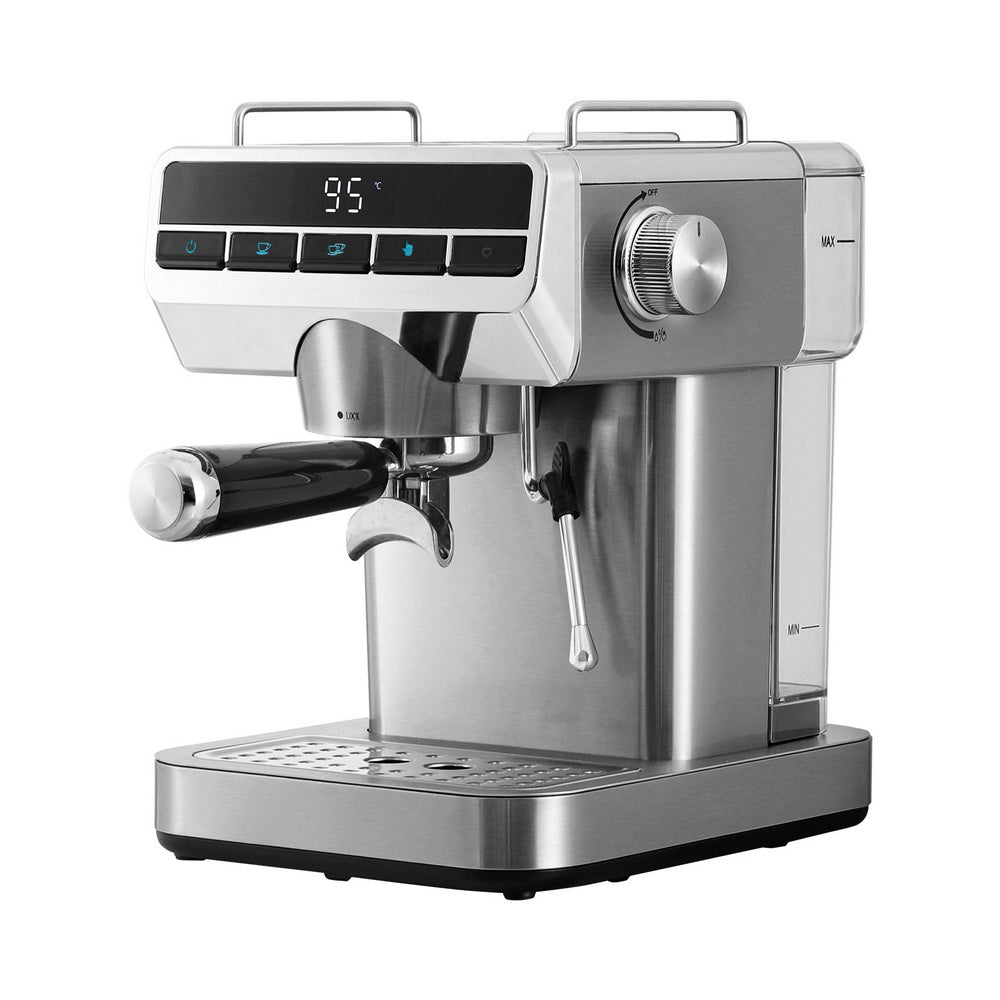 Devanti 20 Bar Coffee Machine Espresso Cafe Maker-Appliances > Kitchen Appliances-PEROZ Accessories