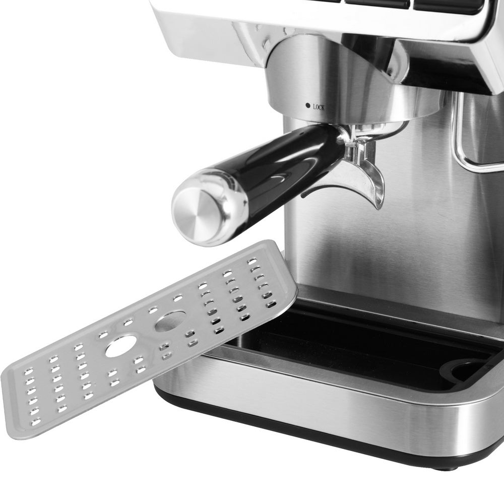 Devanti 20 Bar Coffee Machine Espresso Cafe Maker-Appliances > Kitchen Appliances-PEROZ Accessories