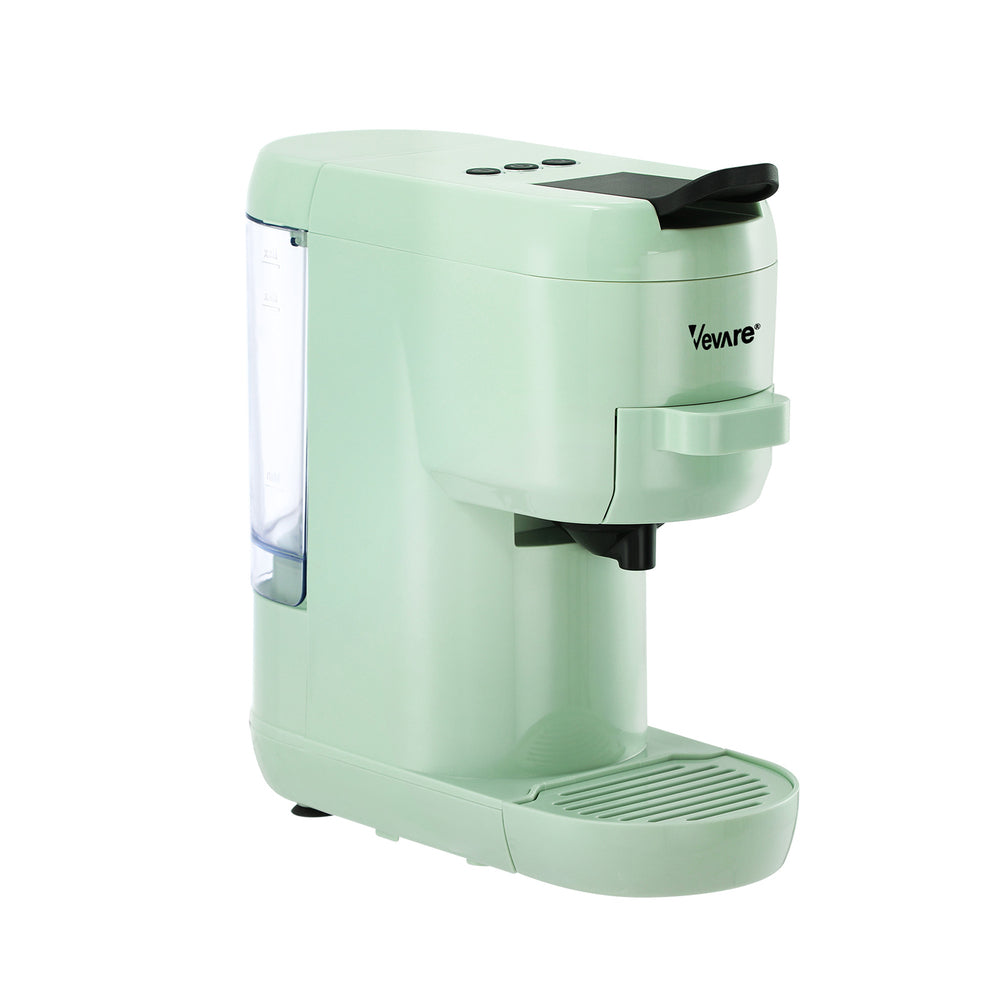 Vevare Capsule Coffee Machine 19 Bars 3-in-1 Nespresso Cafe Maker Mint-Capsule Coffee Machine-PEROZ Accessories