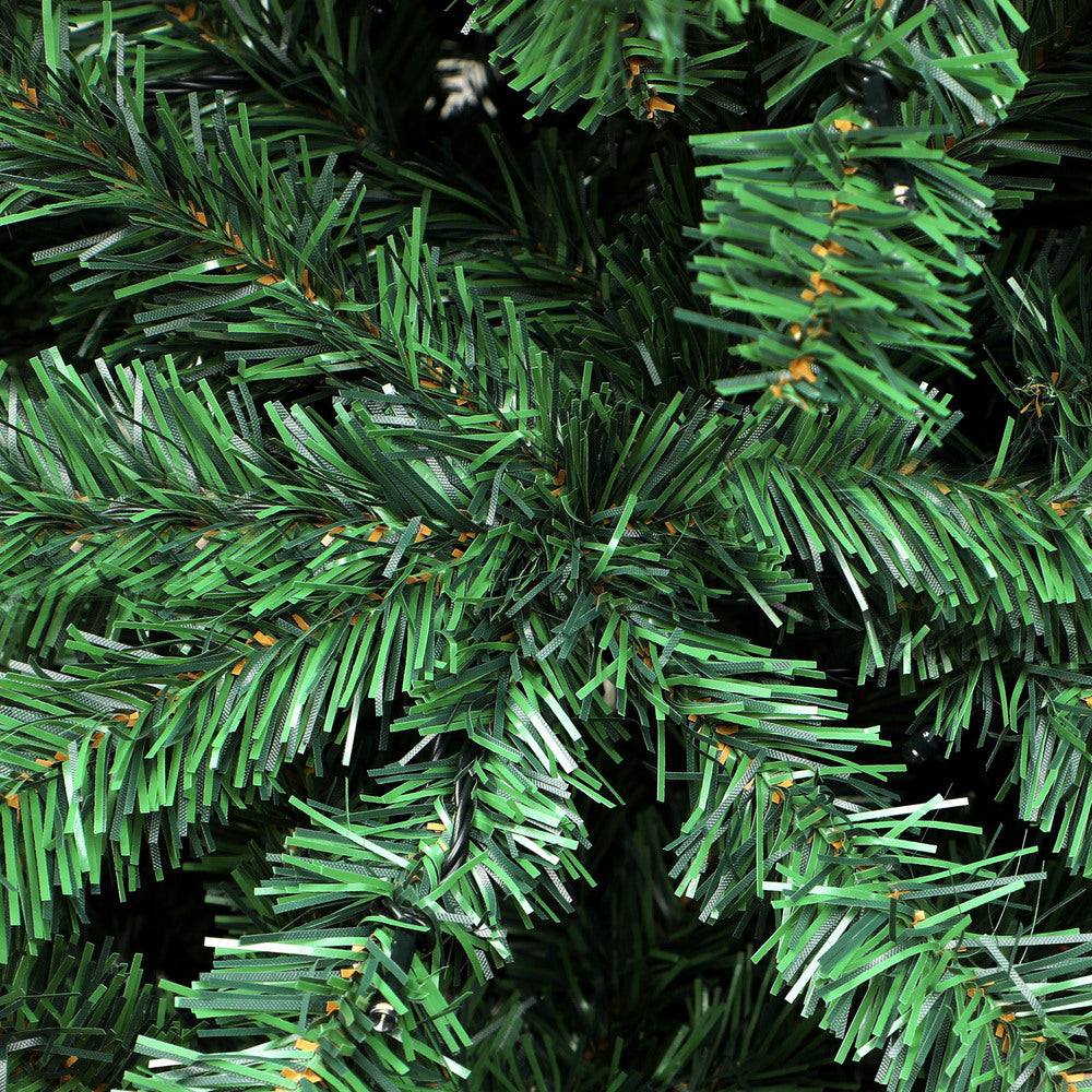 Mazam Christmas Tree 2.4M 8FT Xmas Decorations Home Decor Green 1400 tips-Christmas Trees-PEROZ Accessories