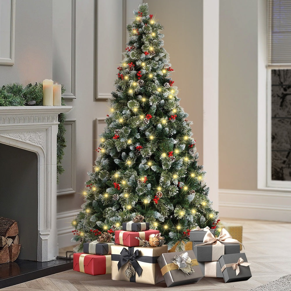 Mazam Christmas Tree 2.1m 7FT LED 1400tips-Christmas Tree-PEROZ Accessories